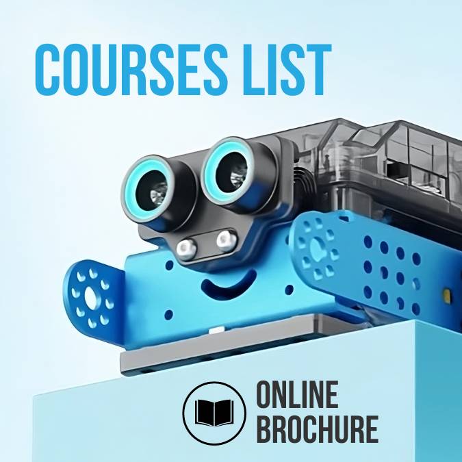 Cover of the online courses brochure for September 2024